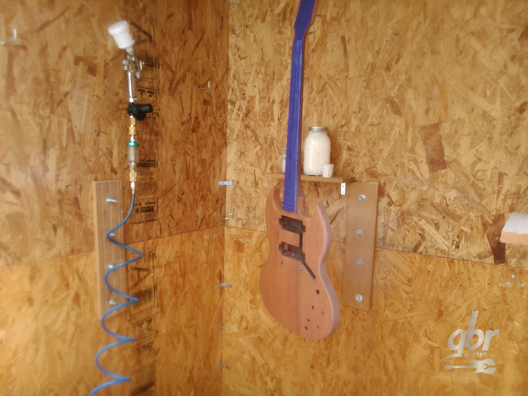 Gibson SG aplicación de laca