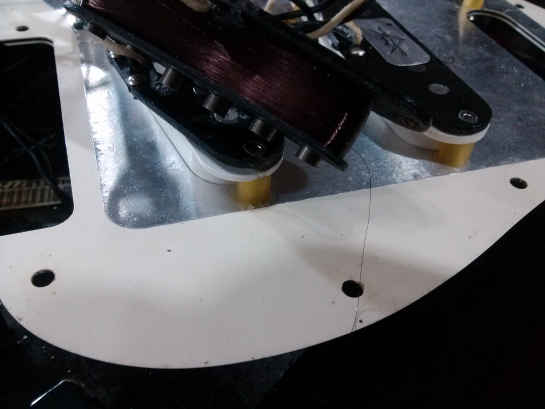 Pastilla de guitarra descompuesta - Reparación en guadalajara