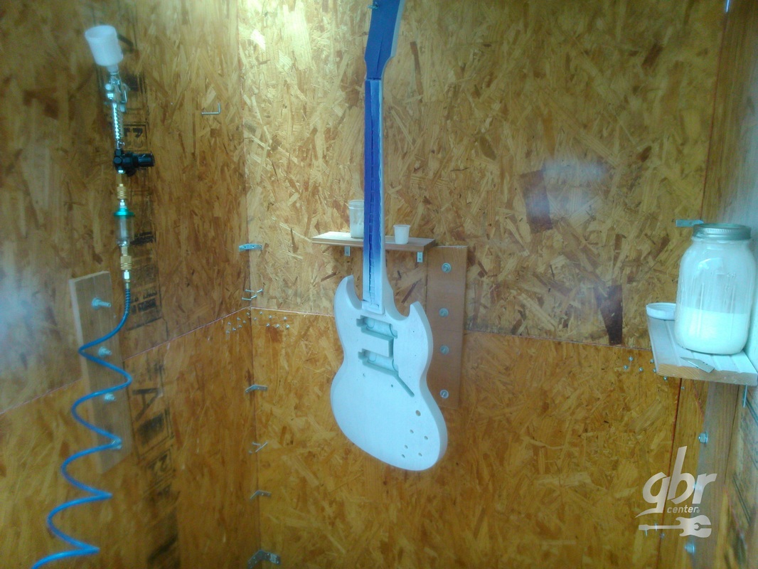 Gibson SG aplicación de laca